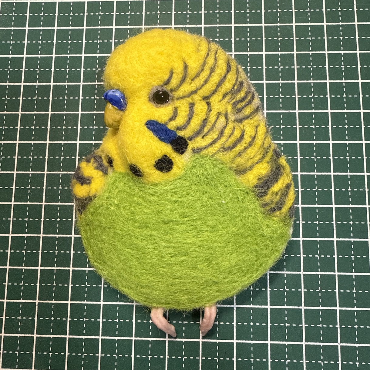 羊毛フェルト世界に一つ小動物ペットブローチ作ります 羊毛フェルトで作製します。オンリーワンをあなたに^_^ イメージ4