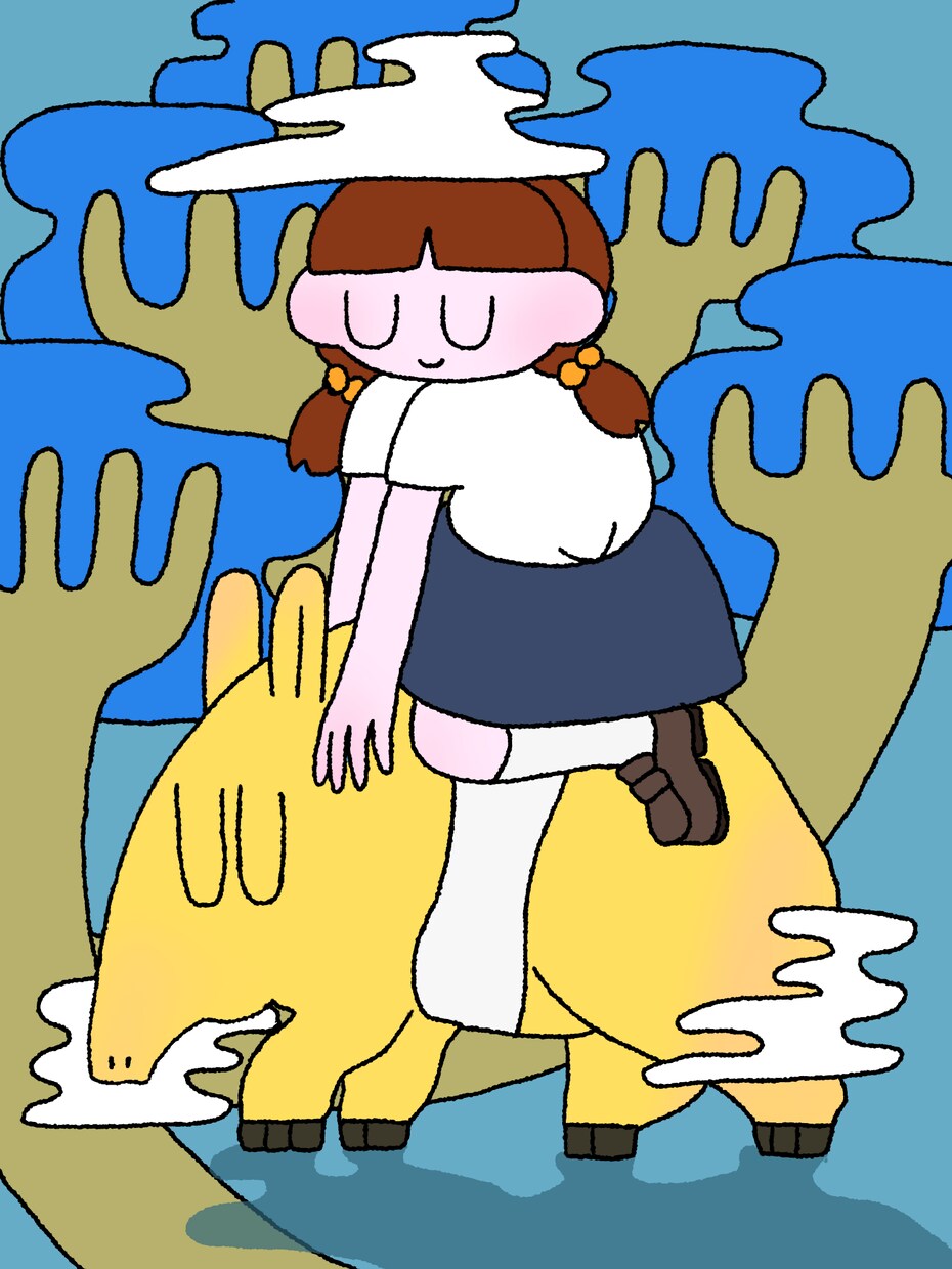 オリジナルイラスト描きます ゆるくて個性的なイラストを描きます イメージ1