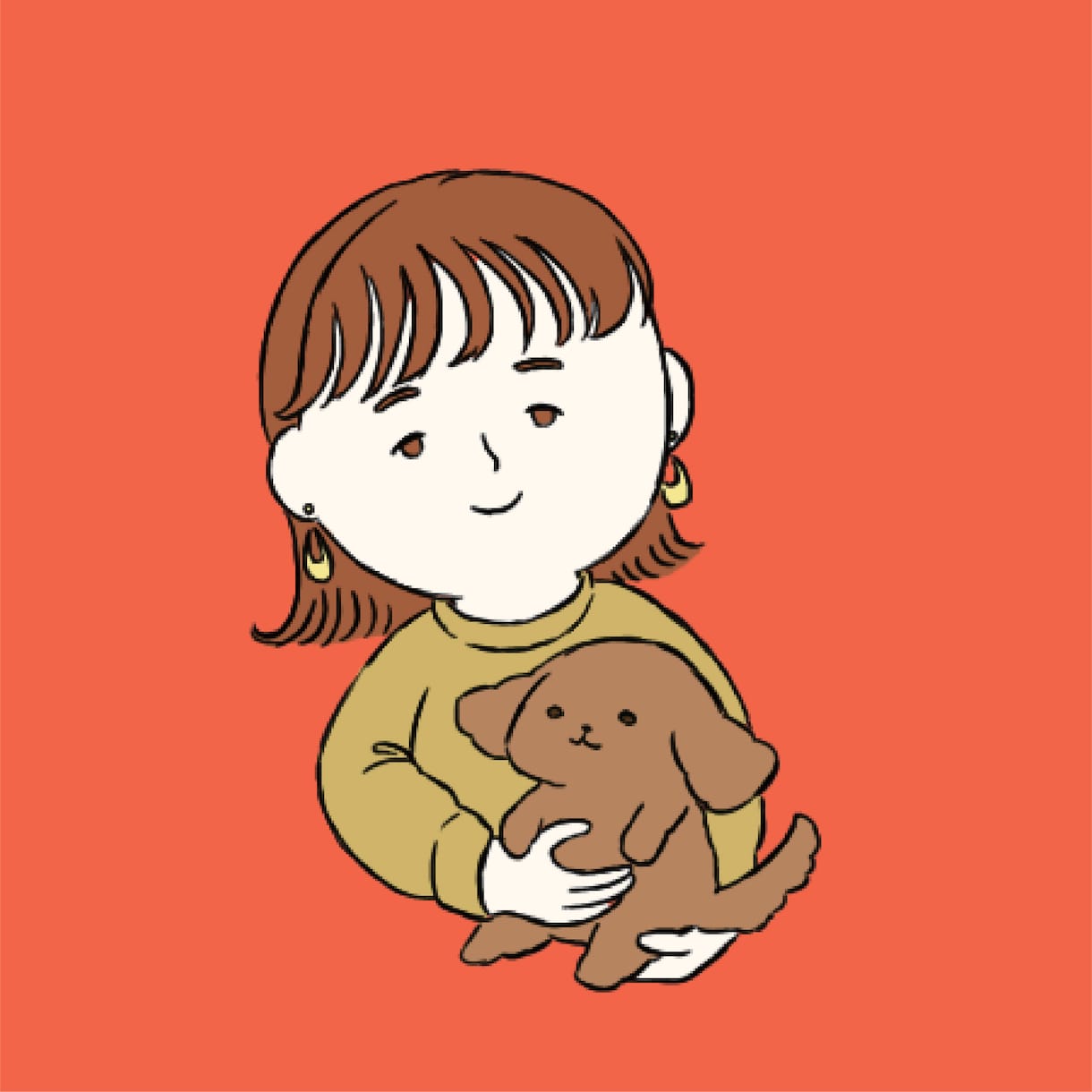 アイコン風の似顔絵イラストを制作します あなたの「好き」を押し出すアイコン風似顔絵 イメージ2