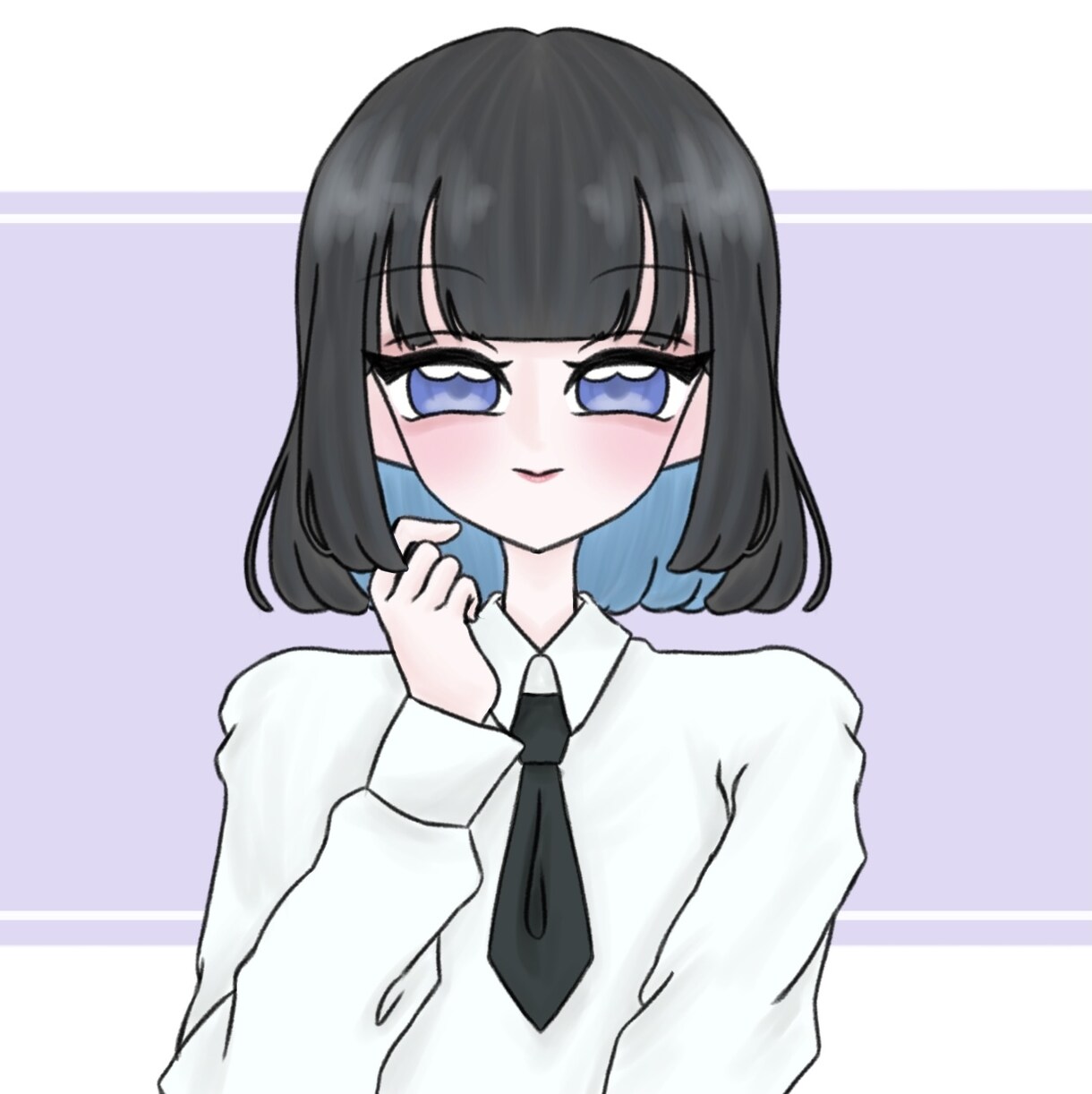 SNS等アイコン描きます アイコン等に使える可愛い女の子描きます！！ イメージ6