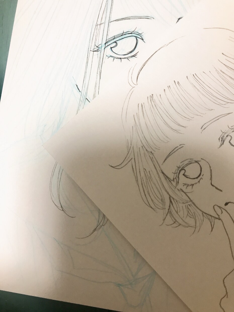 手描き創作イラスト(モノクロ)を選んで頂けます 同じ絵は無く全て手描き、全て1枚ものの貴方だけのイラストです イメージ2