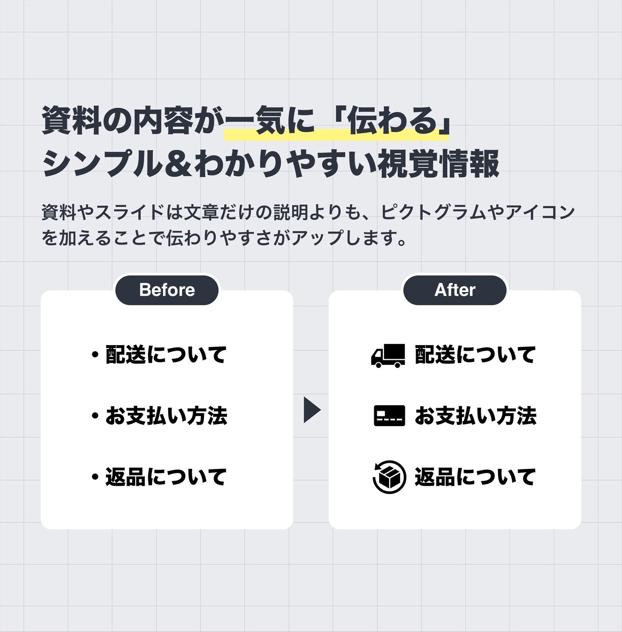 2500点超素材サイト運営者がピクトグラム作ります ビジネス・プレゼン資料などで活躍！「伝わる」デザイン素材 イメージ2