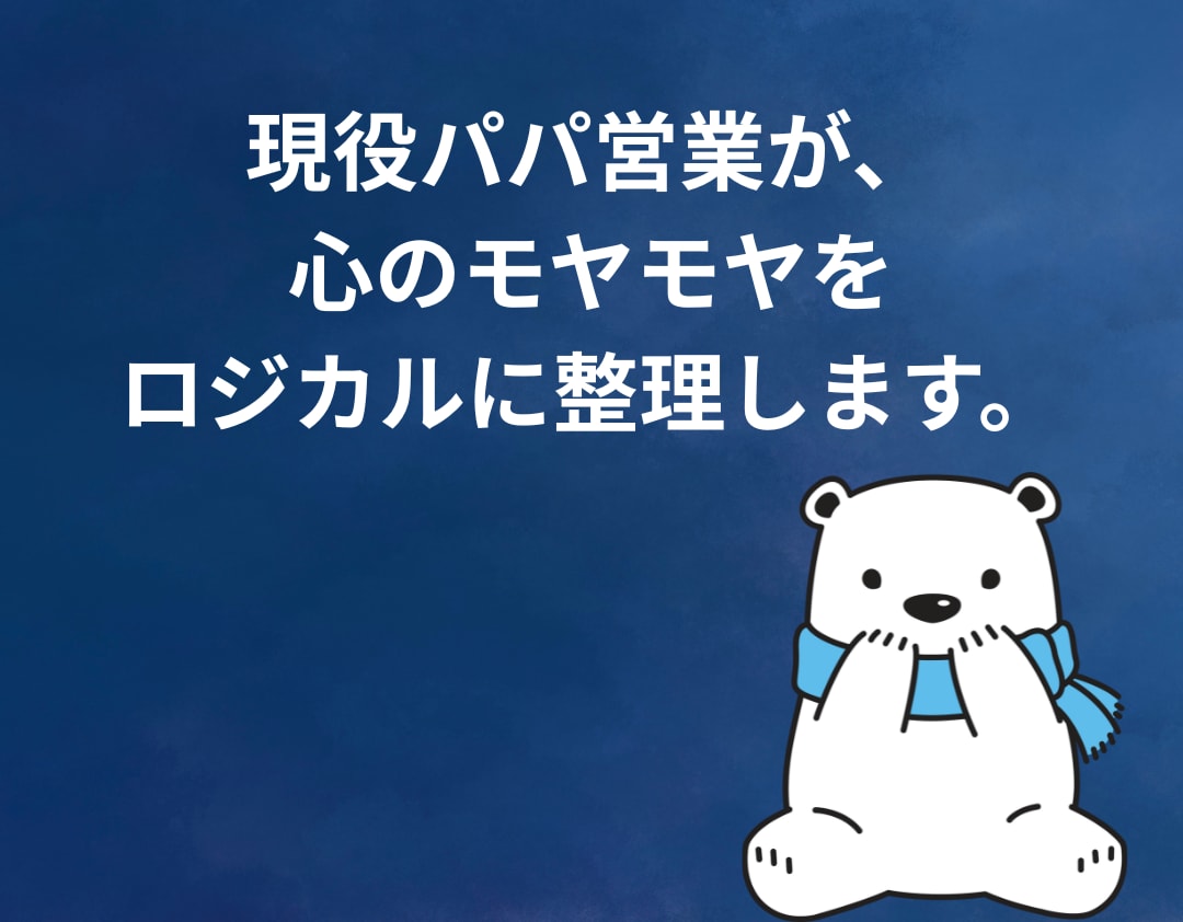 心のモヤモヤをロジカルに整理します 一緒に心と頭を整理しましょう。 イメージ1