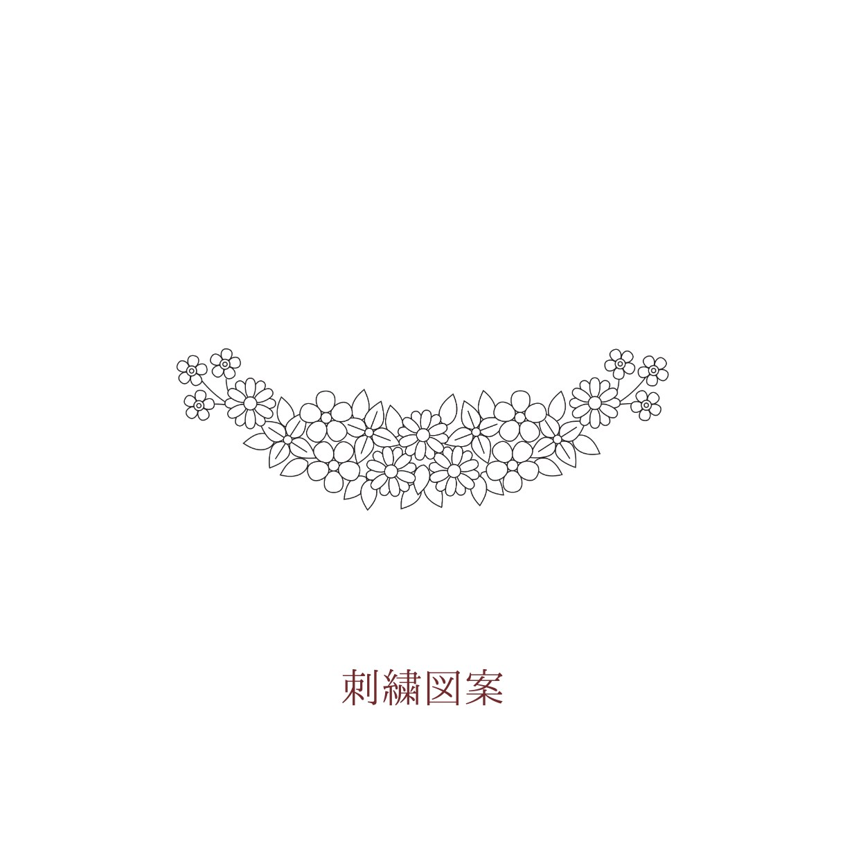 手書きの刺繍図案をデジタルデータ化します 正確で美しい図案の作成はお任せください♡ イメージ3