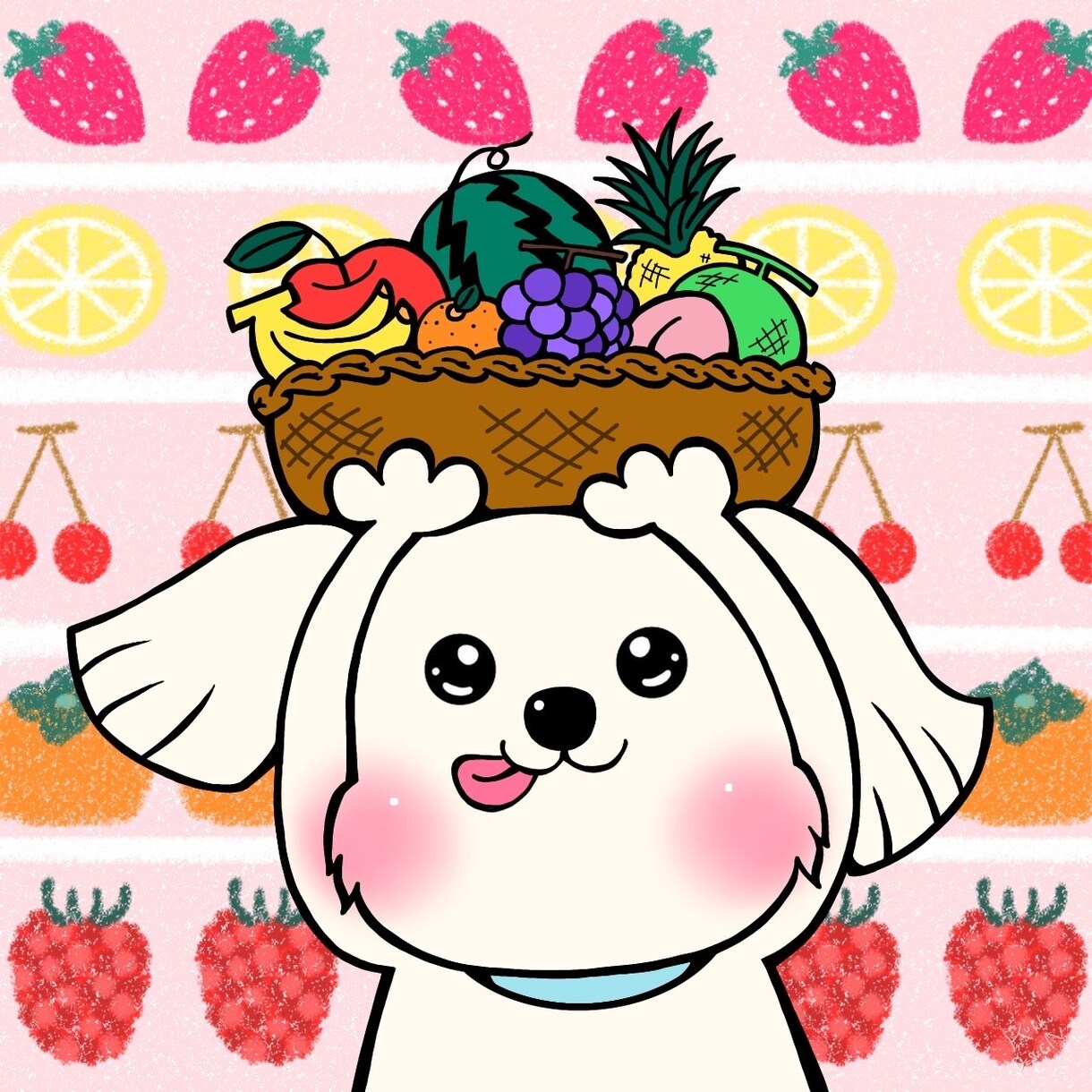 ペットもok!お写真で似顔絵描きます ★3パターンからお選びください♪★ イメージ8