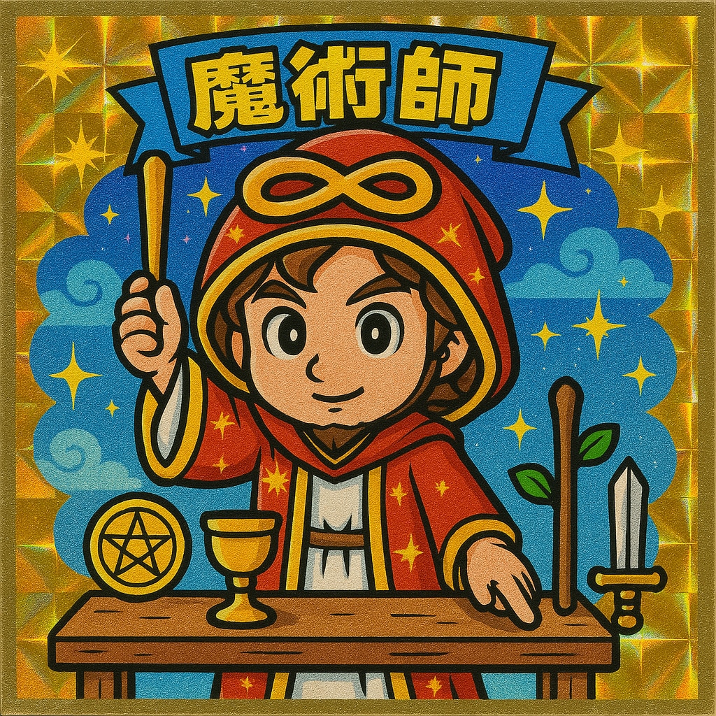 AIで簡単！ビックリマン風のイラスト作成教えます ChatGPTを使ってビックリマン風のイラストを生成できます イメージ9