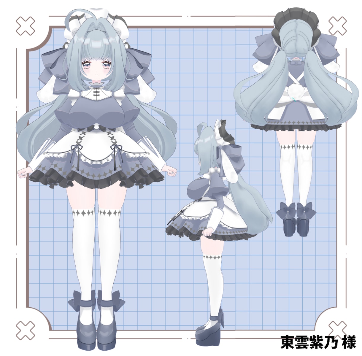 Vtuberさんに寄り添った3Dモデルを制作します 親身な対応を心がけお客様の理想な3Dモデルを実現します！ イメージ3
