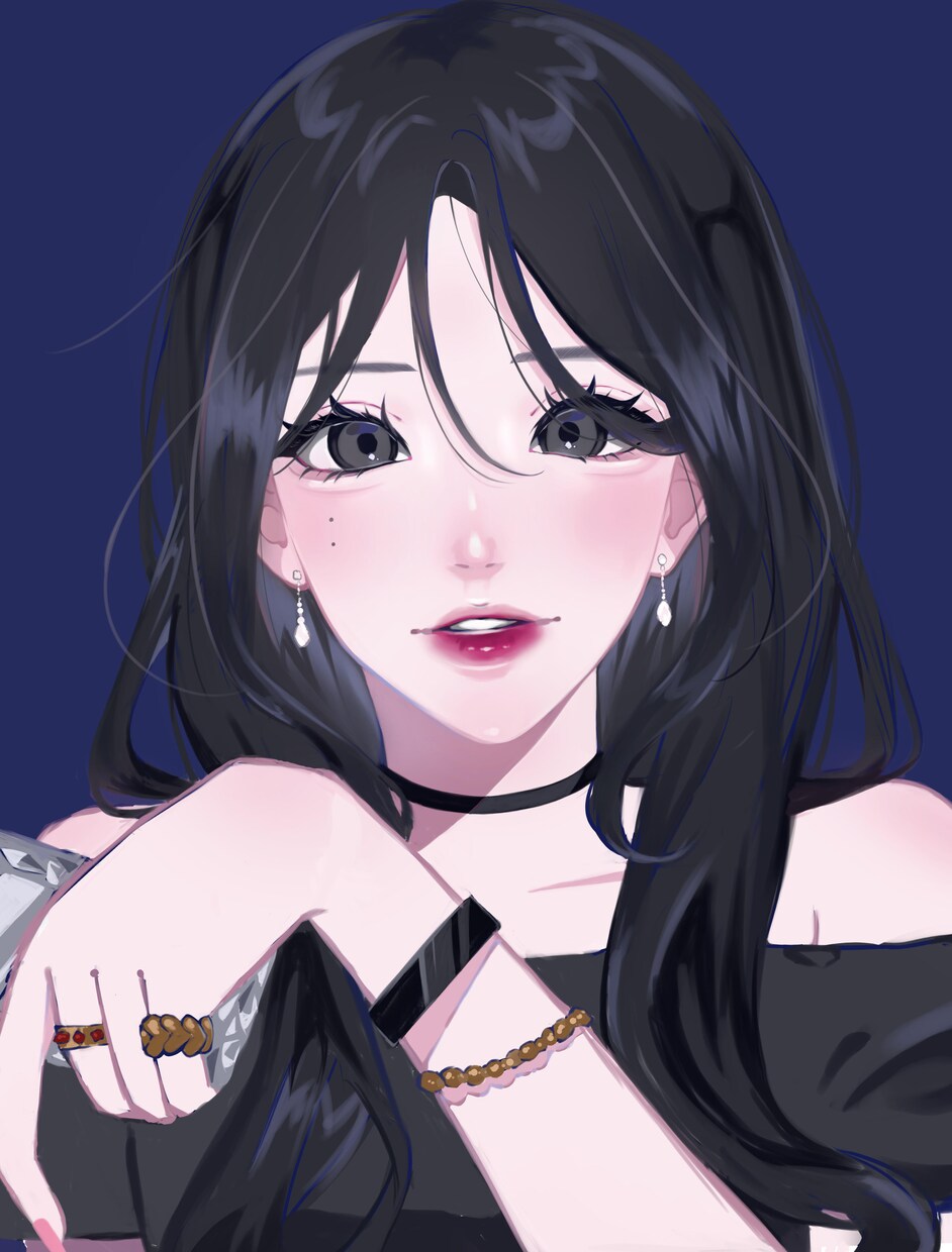 魅力のある人物を描きます 目にした瞬間にどこか惹きつけられるような美しさを表現します。 イメージ1