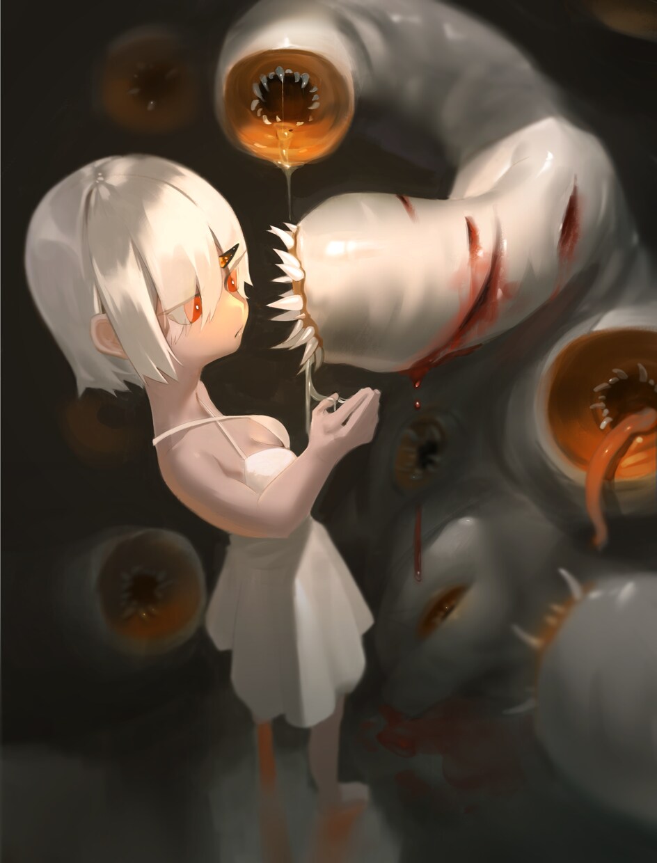 一枚絵を作成いたします 独特の風味のある、様々な用途のイラストを作成いたします。 イメージ1