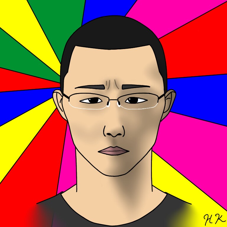 最短１日！！似顔絵イラスト・似顔絵アイコン描きます 背景colorful・背景単色の2種類ご提供致します。 イメージ1