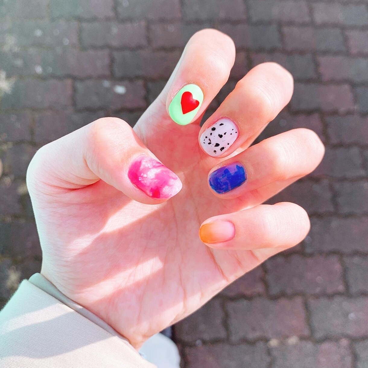 個性的なトレンドのネイルチップお作りします ✿元美大生のネイリストが、トレンドなネイルチップを作ります✿ イメージ4