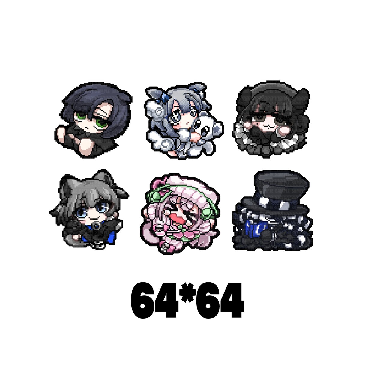 ドット絵イラスト作成します インパクトのあるドットイラストを提供。 イメージ2