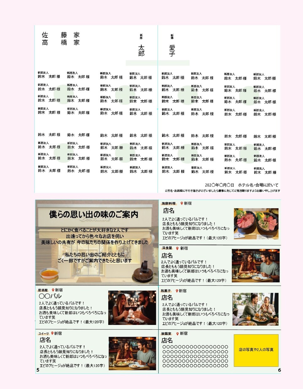 人気旅行雑誌風のプロフィールブック作成します 「地球の歩き方」イメージのお二人だけの冊子をお届けします！ イメージ5