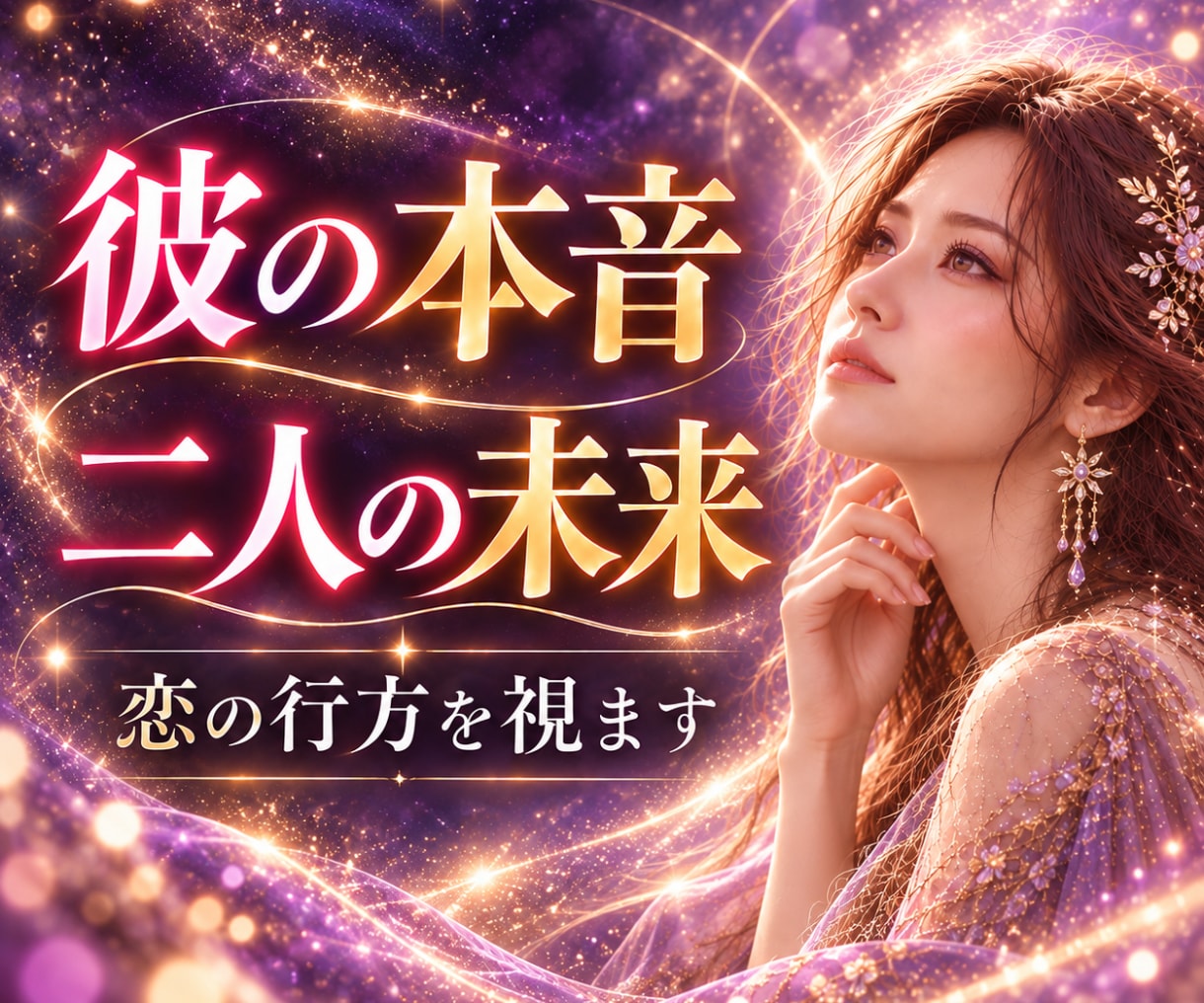 彼の本音と二人の未来を視ます ✦お相手の気持ちや今後の流れを丁寧に読み解きます✦ イメージ1