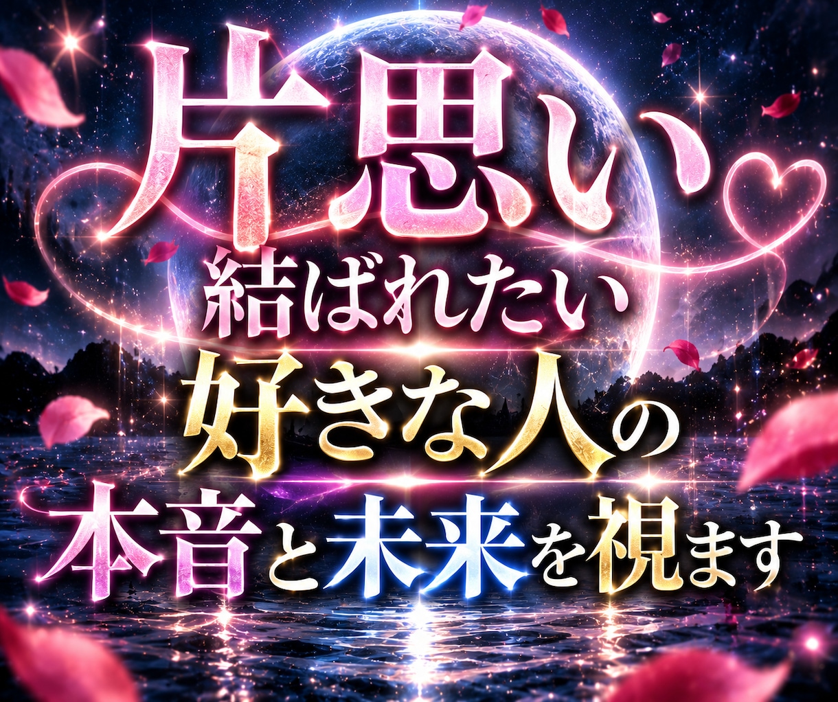 片思い…結ばれたい好きな人の本音と未来を視ます どう思っているのか、これからどうなるのか視ます イメージ1