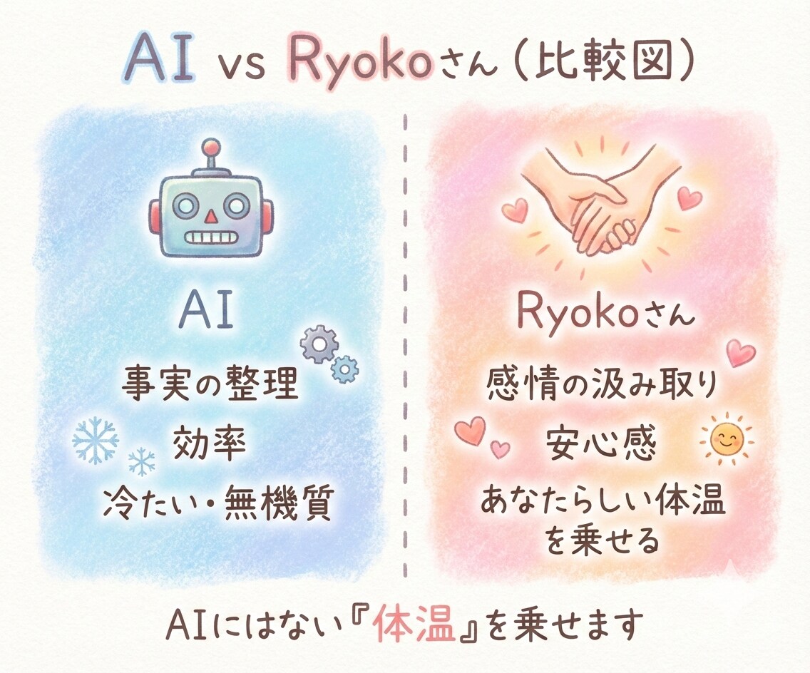 何時間も悩む連絡文。角が立たない言葉を作ります 職場や学校の人間関係。気疲れするあなたの本音を整えます。 イメージ7