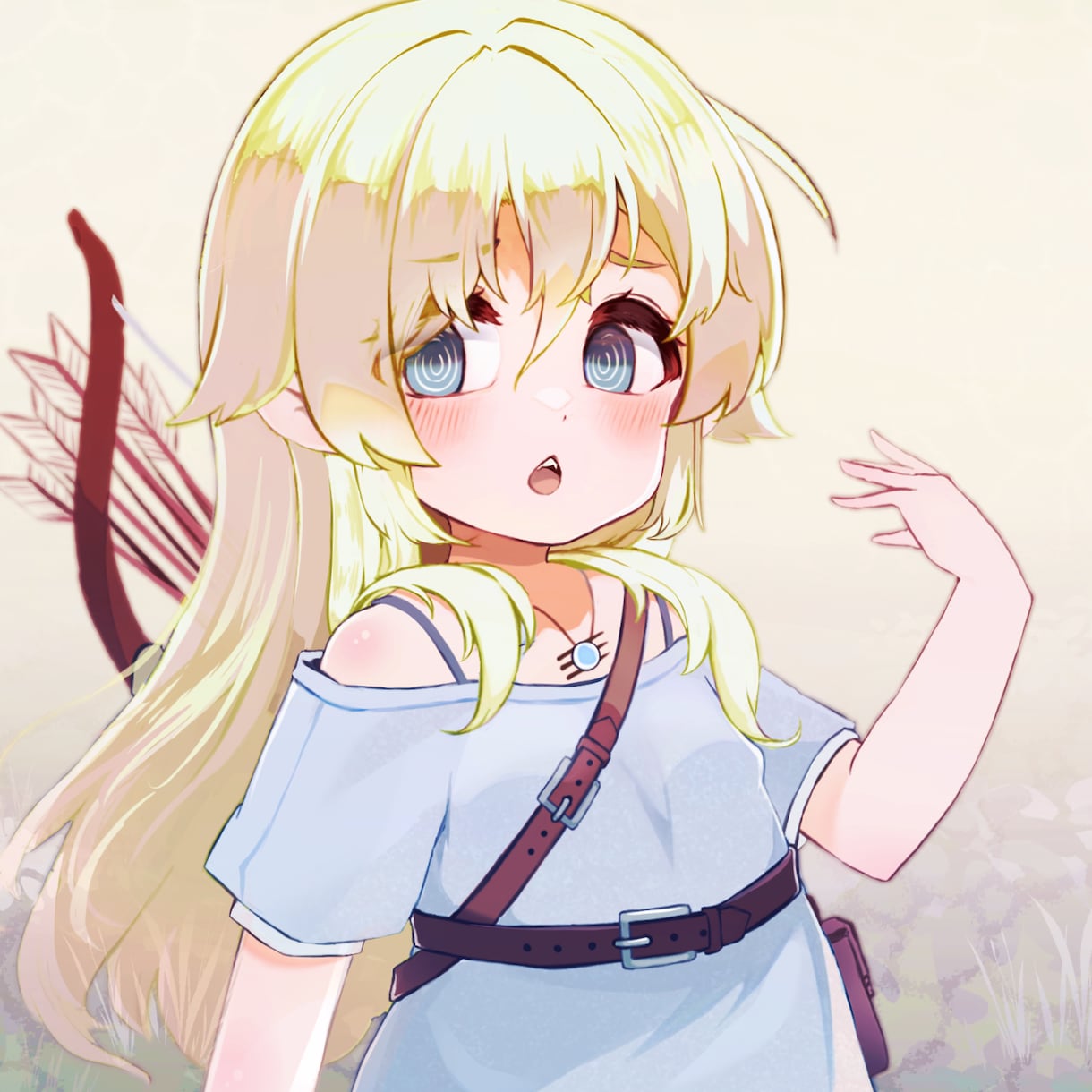 かわいい系のキャクターイラストを描きます アイコンや立ち絵などご自由にお使い下さい。 イメージ1