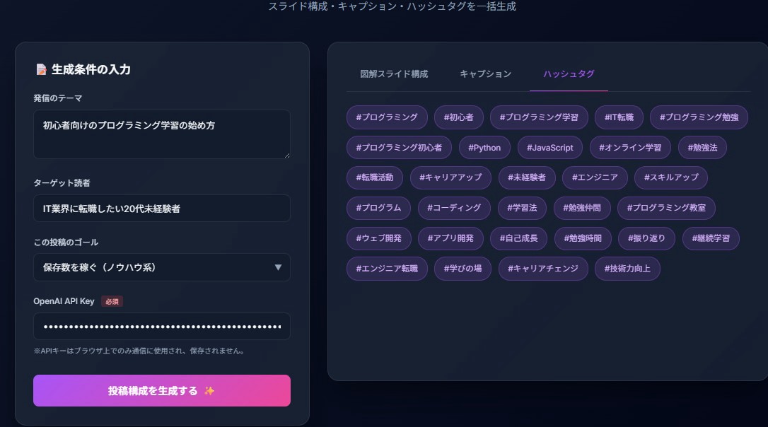 ノープログラミングでAI副業ツール作成できます 作成したツールは販売してもOK！ツールを作成して稼ぐという形 イメージ4