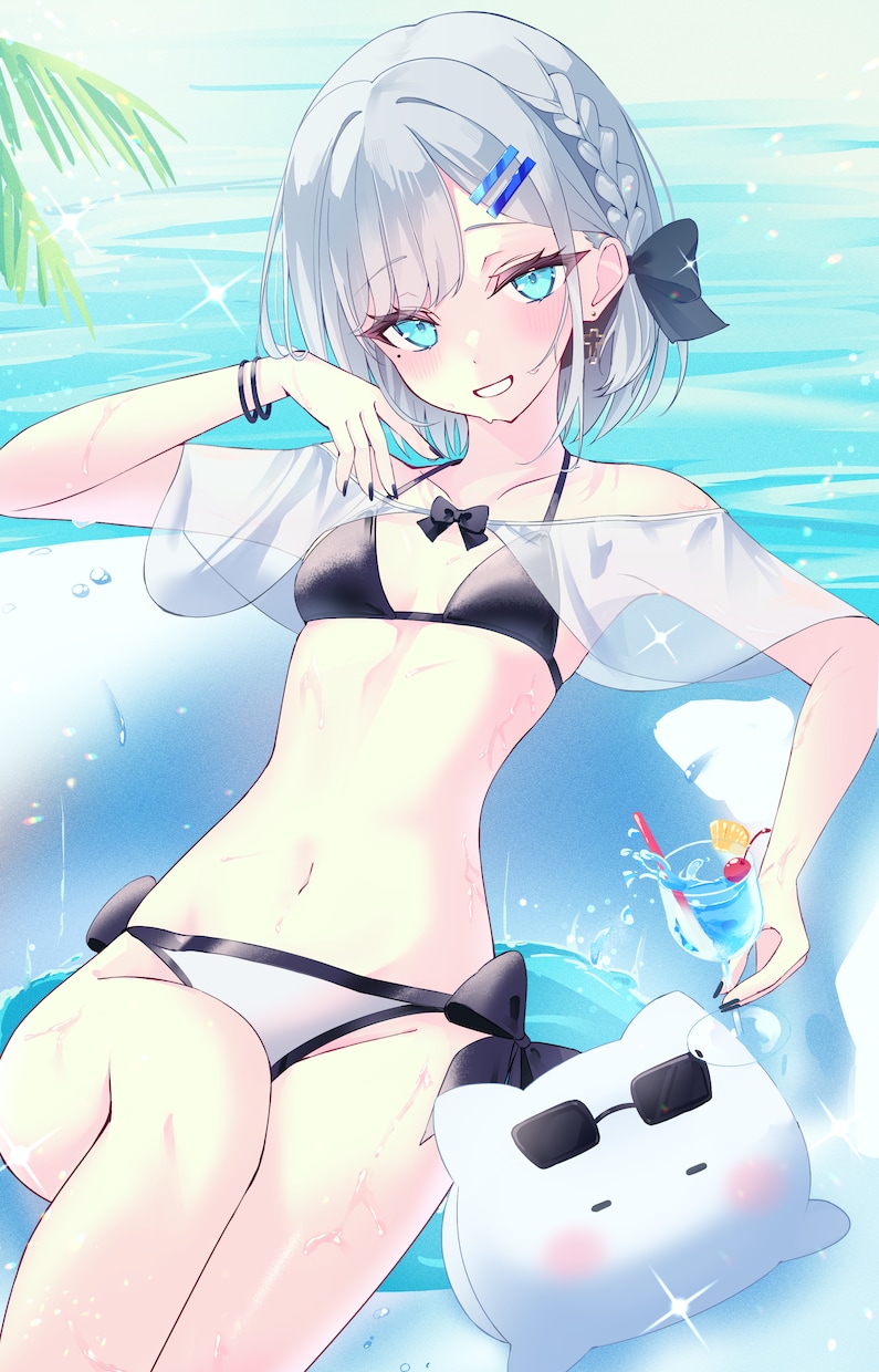 立ち絵・一枚絵制作します 透明感のある美少女キャラお描きします イメージ6