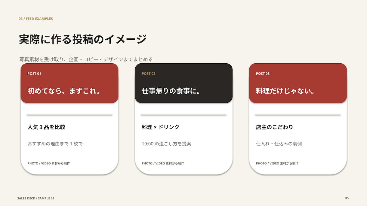 営業資料を10枚まで構成から制作します 伝えたい情報を整理し、営業で伝わる資料に仕上げます イメージ2