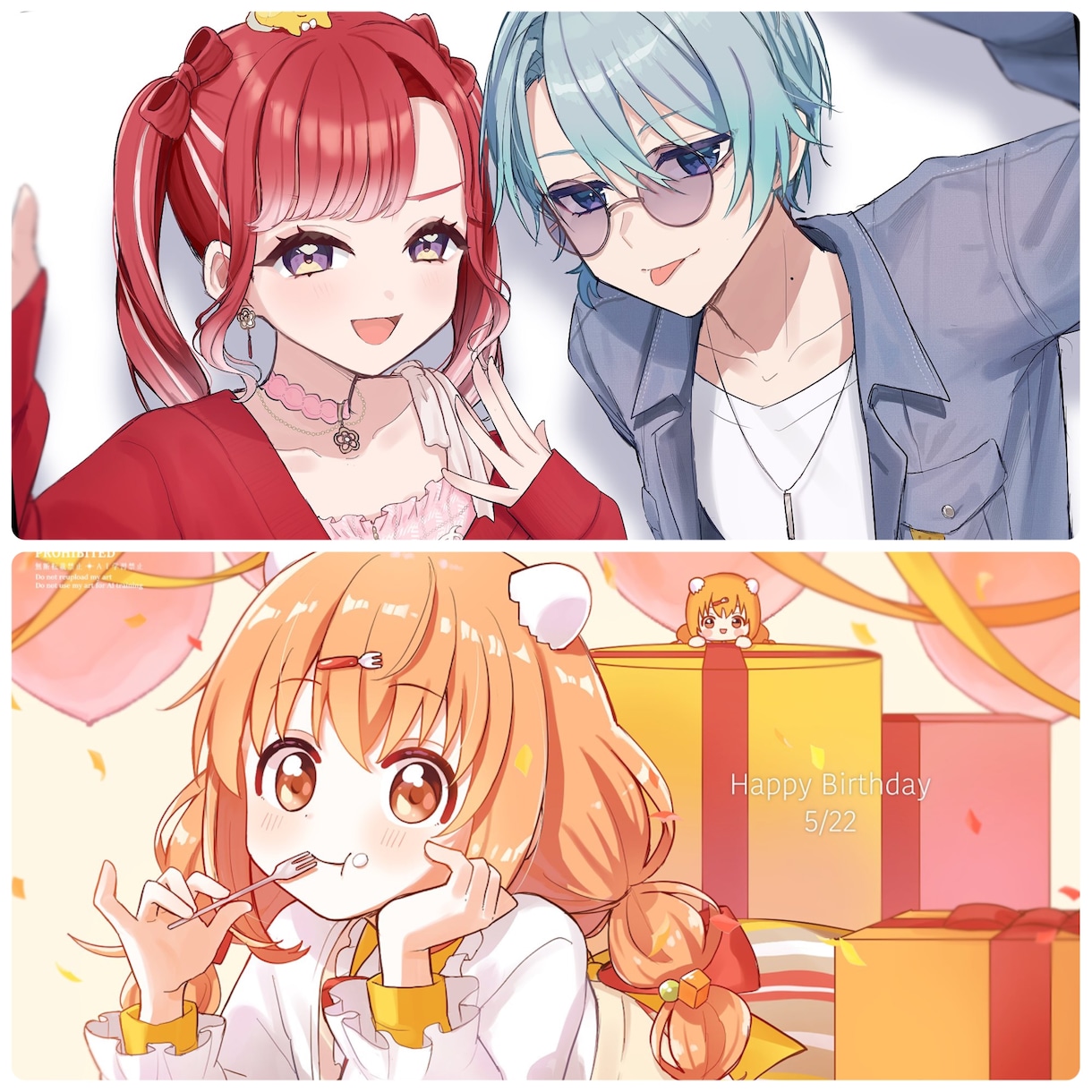 動画やグッズなどのイラスト描きます １枚絵から立ち絵まで幅広く受け付けます！ イメージ8