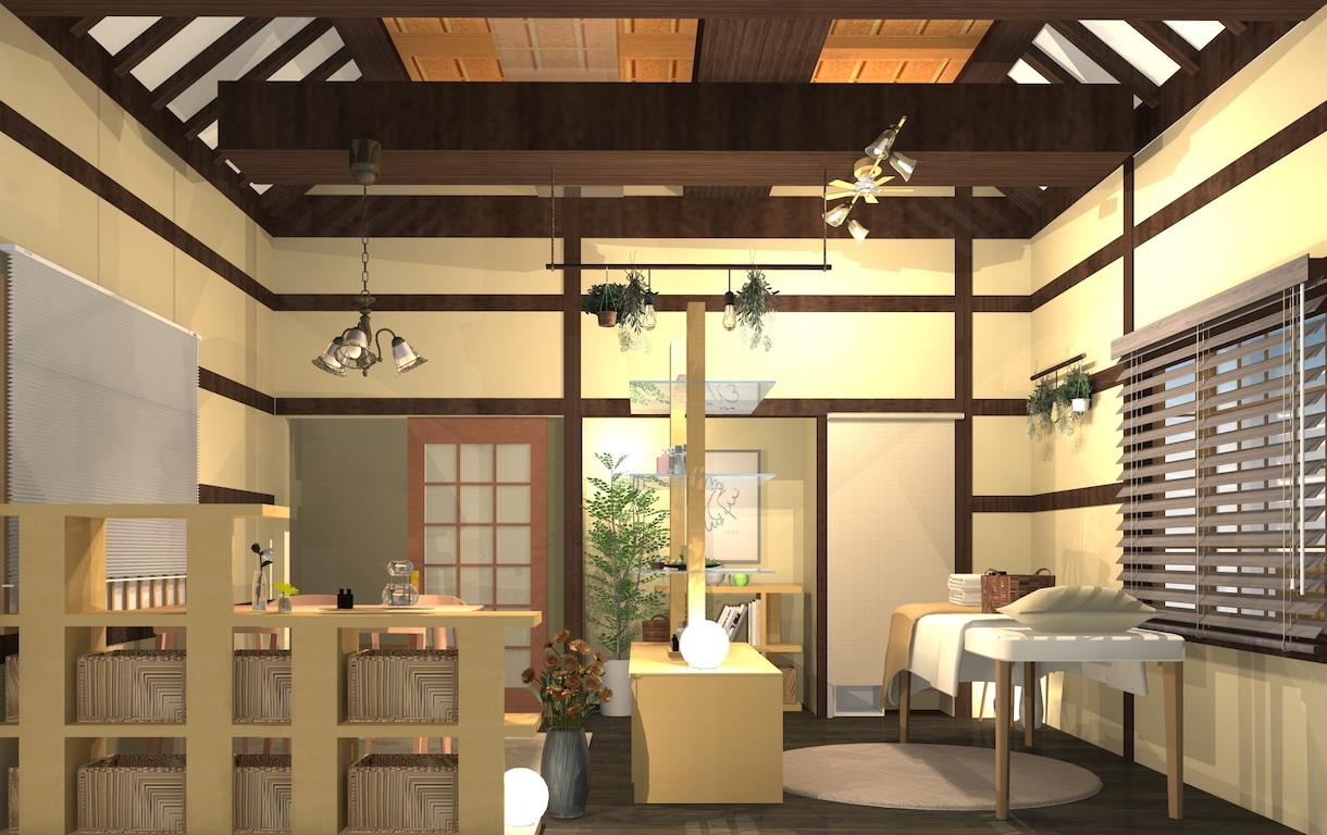 自宅サロン/個人サロンのインテリアコーデ承ります ☆1部屋+玄関のトータルコーディネートです☆ イメージ6