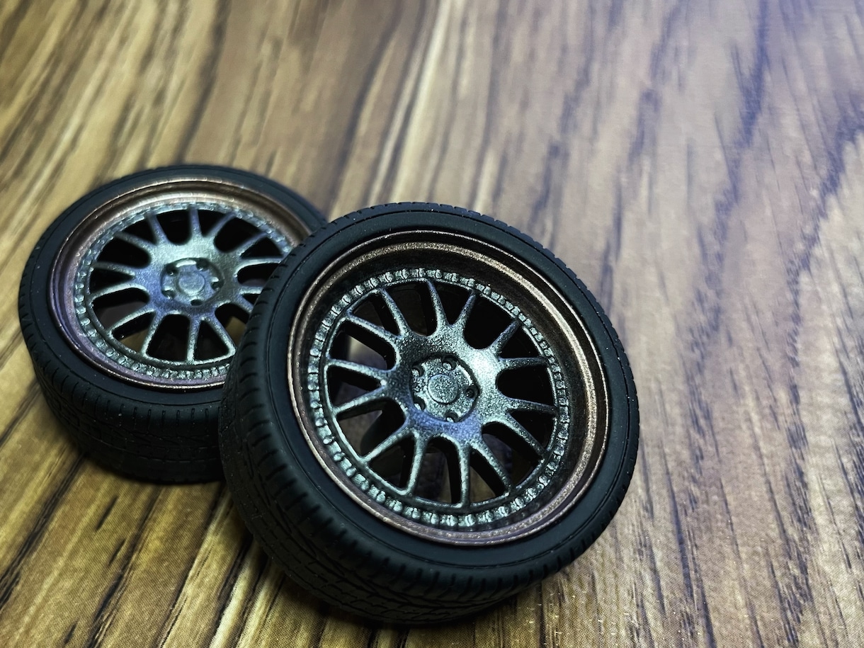 3Dプリンターでミニカーのホイールを製作します オリジナルデザインでもOK!欲しいホイールが手に入る! イメージ1