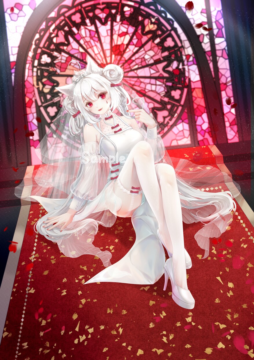アイコンから一枚絵のイラスト制作いたします Vtuberさん依頼経験多数！納期速対応 イメージ6