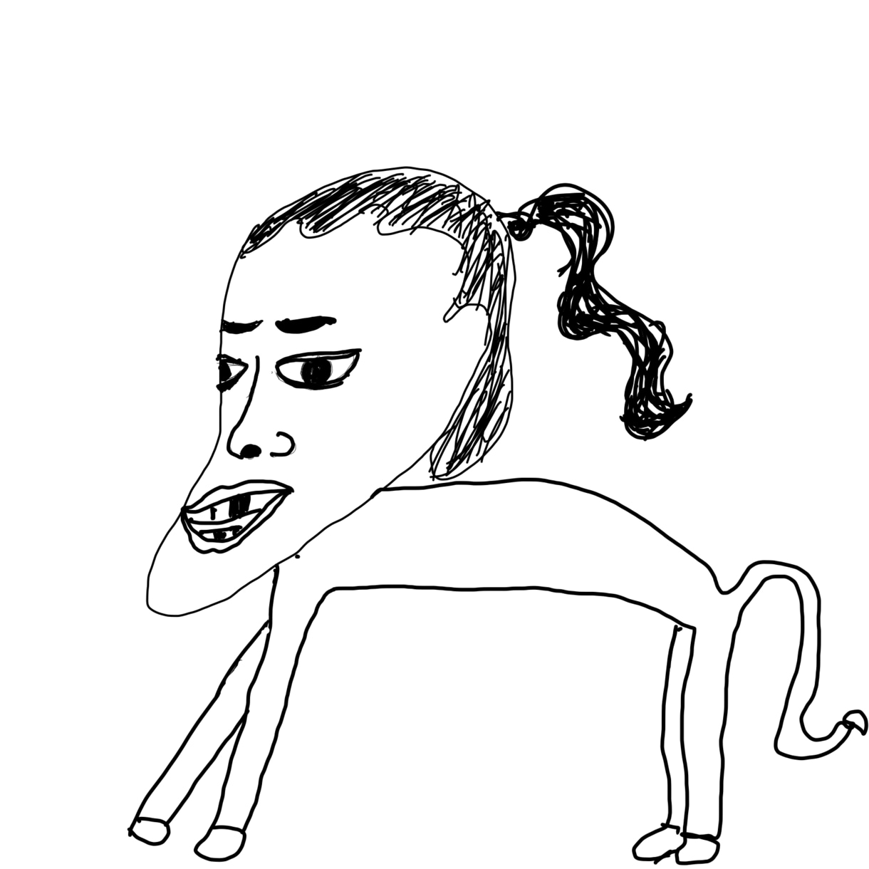 キモ可愛い動物を描きます 世界にひとつだけの奇跡を手に入れましょう！ イメージ2
