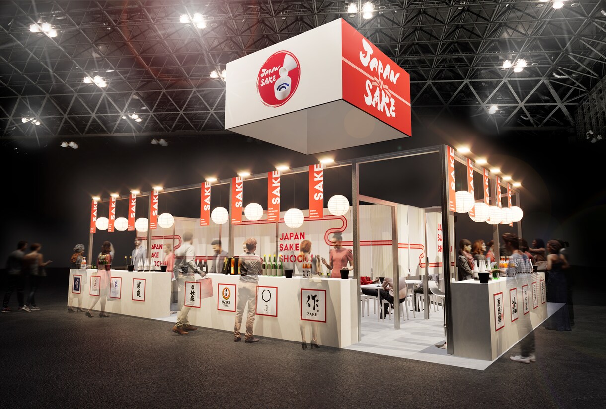 展示会イベントの華やかなパース最高品質で提供します 小さなブースはもちろん鳥瞰や大会場などもご相談ください。 イメージ7