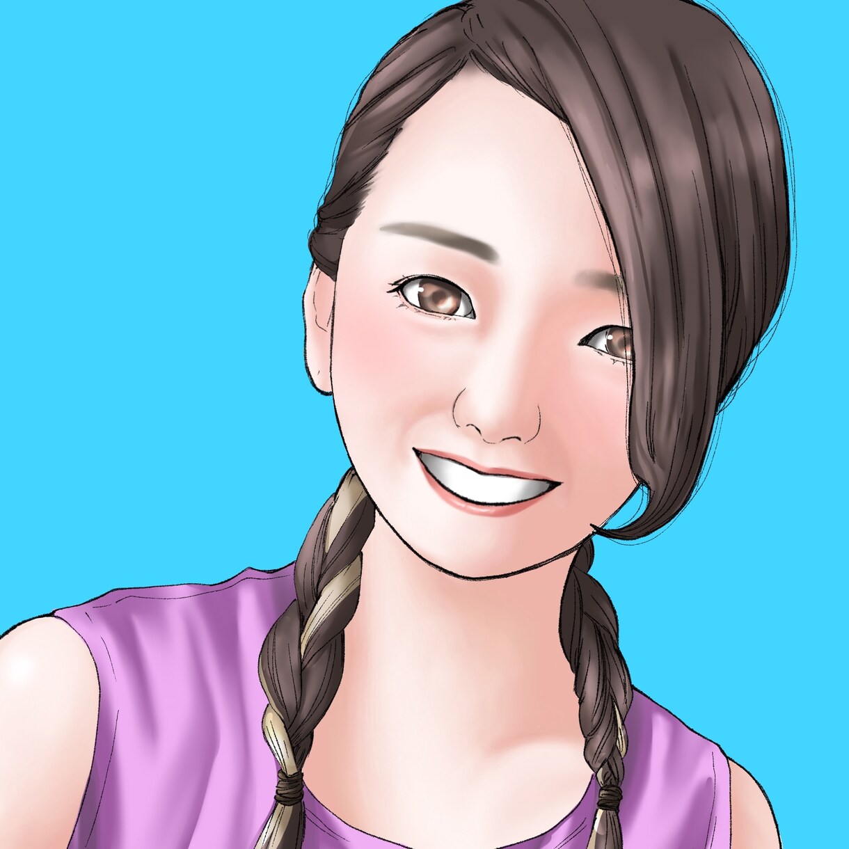 リアル似顔絵描きます 名刺やアイコンに使える似顔です♪ イメージ4