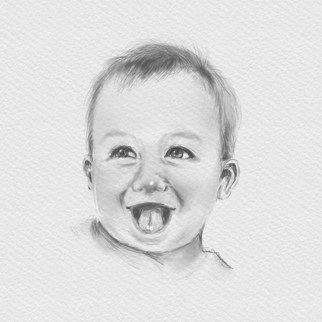 おしゃれでそっくりな似顔絵描きます 手書きの温かみがあるおしゃれな似顔絵 イメージ2