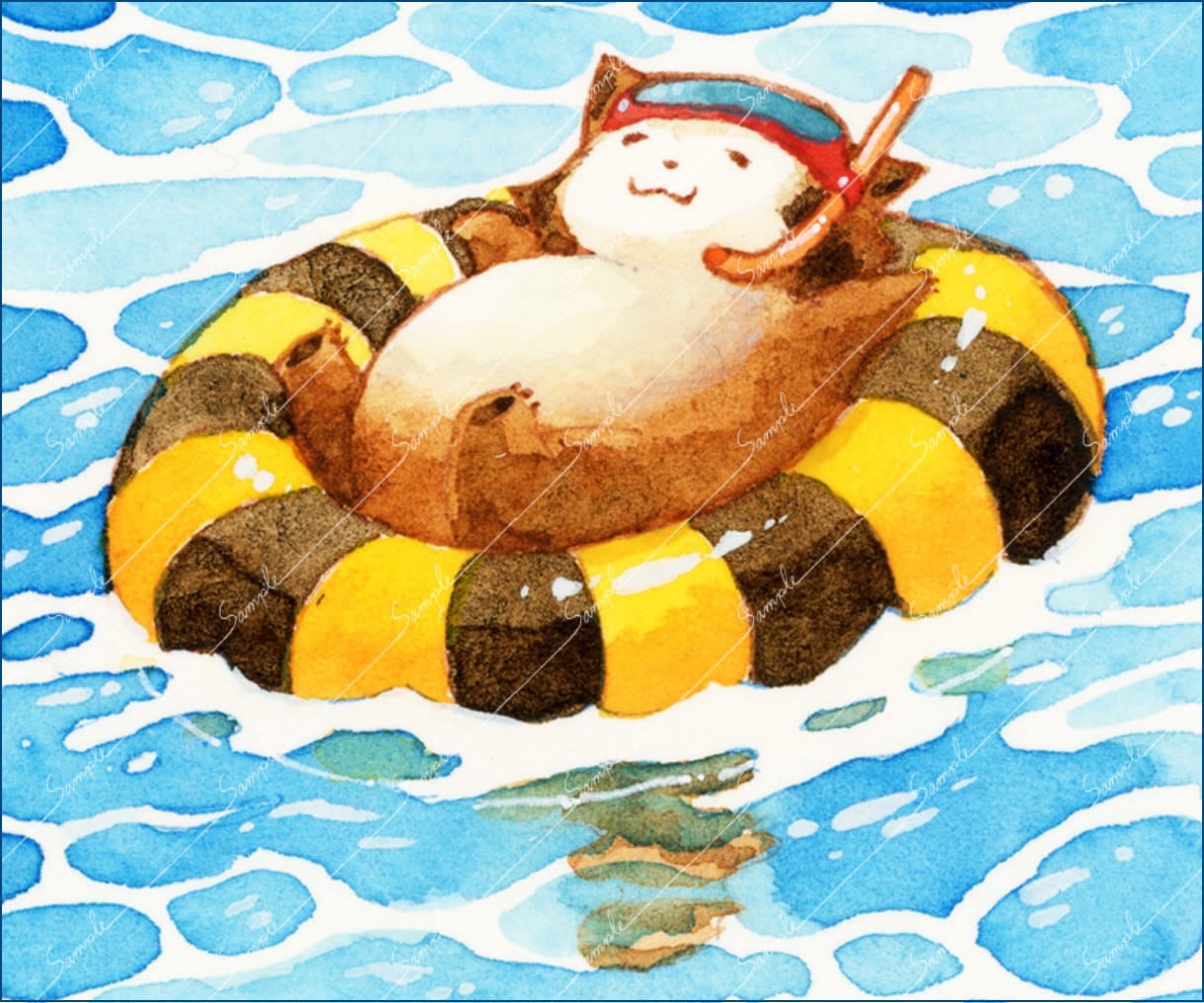 商用可★懐かしく温かみのある水彩イラスト作成します 挿絵、表紙、雑貨など、あたたかなタッチのイラストで彩ります。 イメージ5