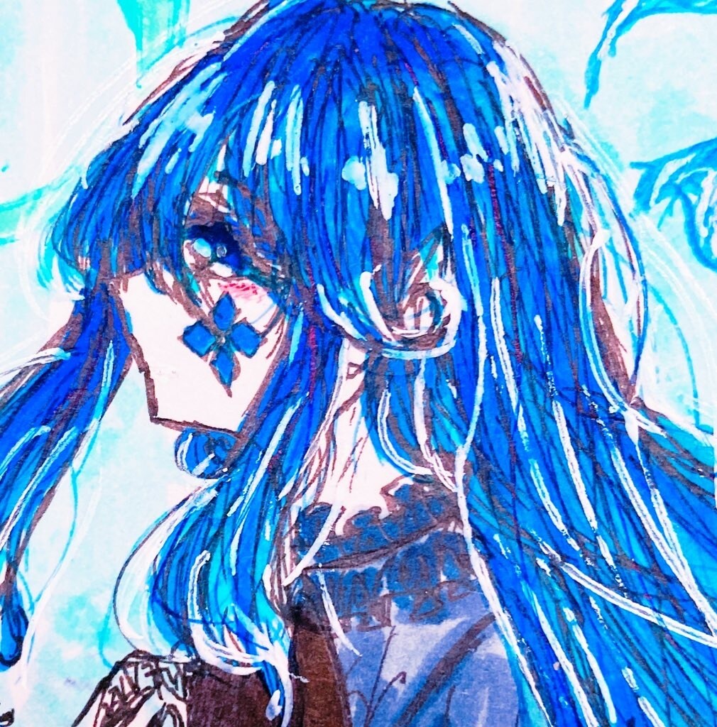 アイコン等に使用出来るアナログイラストを制作します 色の鮮やかなアナログイラストを制作します。 イメージ4