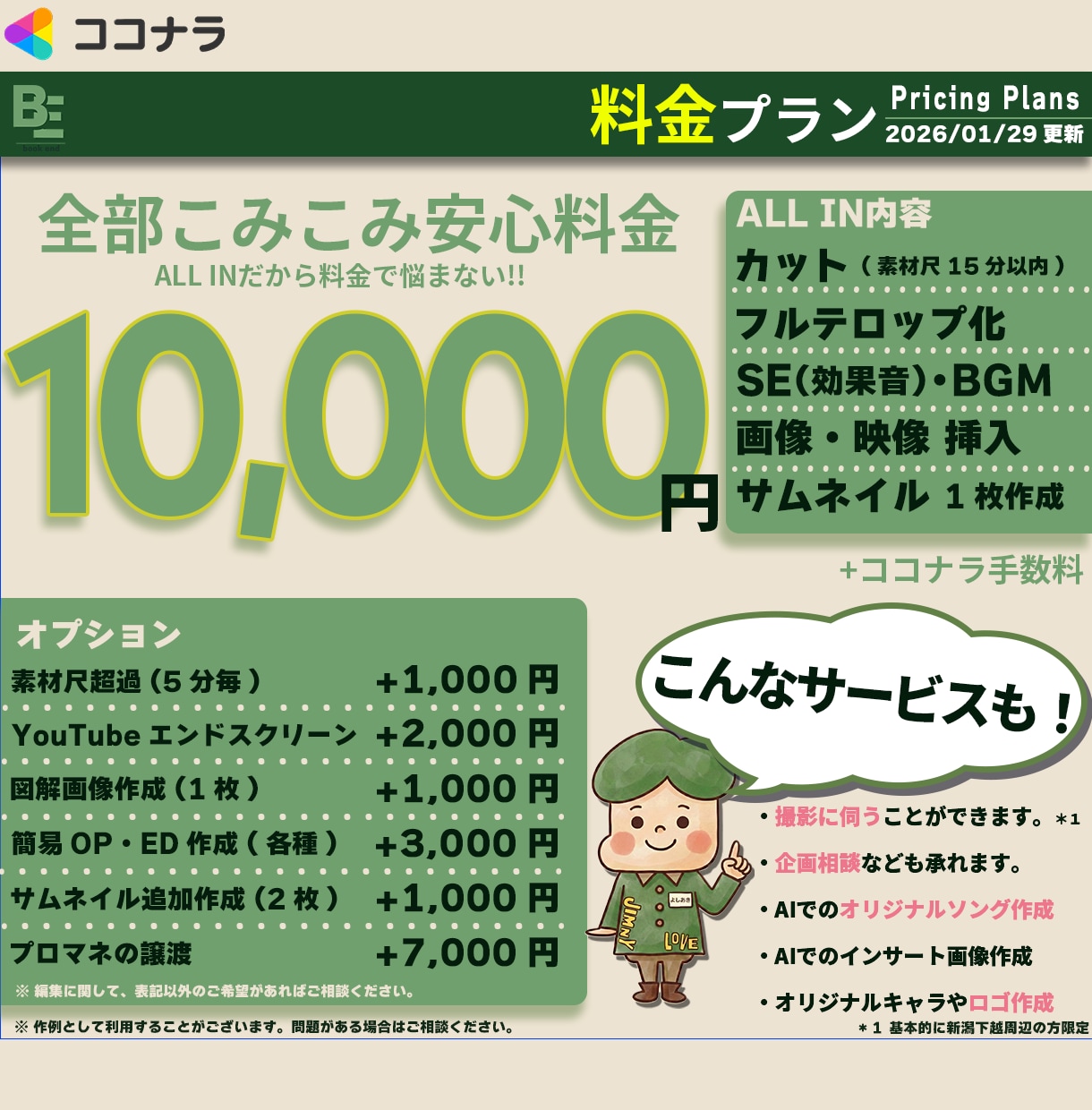 初心者歓迎！親切・丁寧・即レスで動画編集します 新潟県民割引き中！県外の人も同額で割引中！ イメージ5