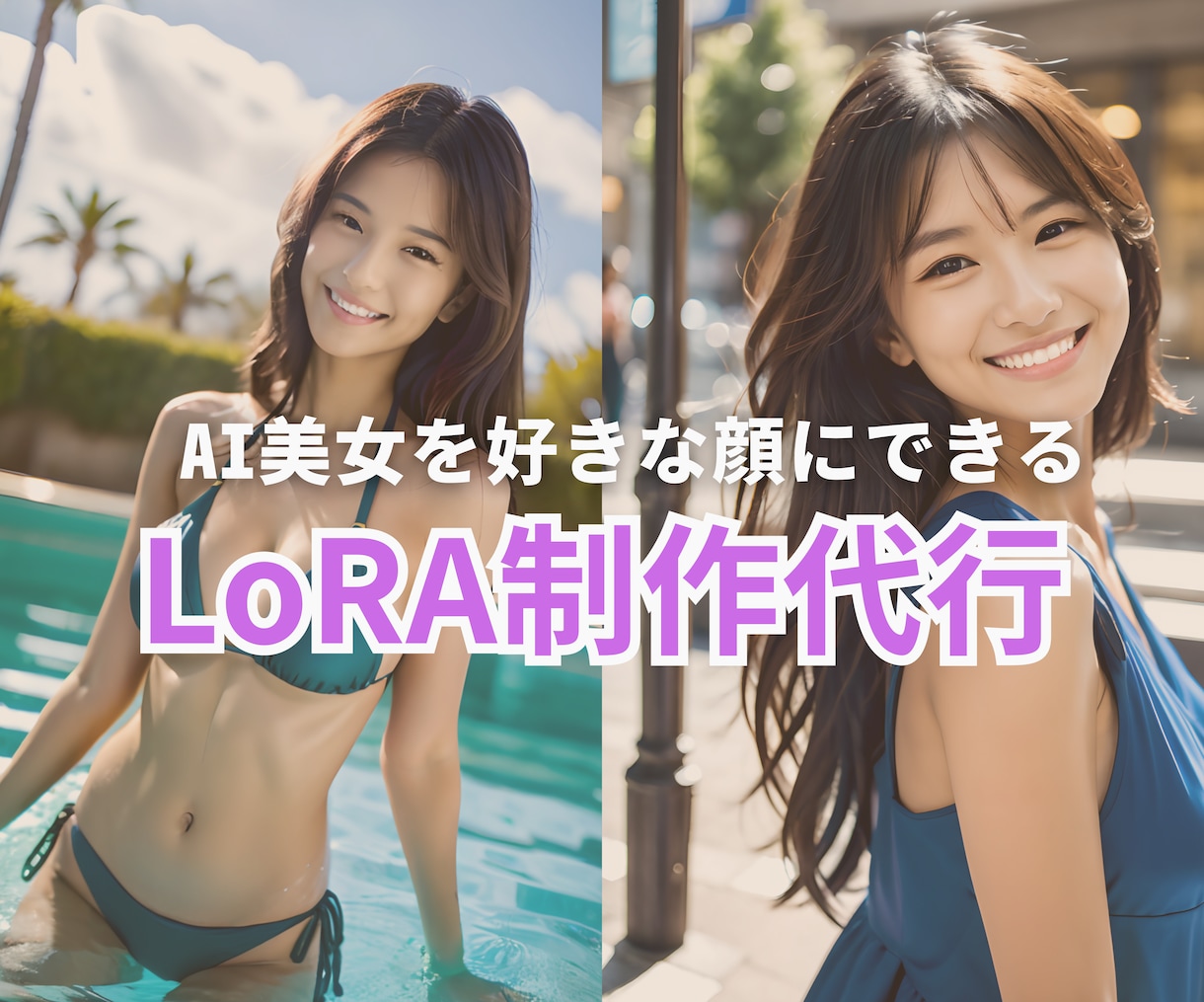 同じ顔になる顔LoRAを格安で作ります あなたの好みの美女を生成できるLoRAを格安で作ります。 イメージ1