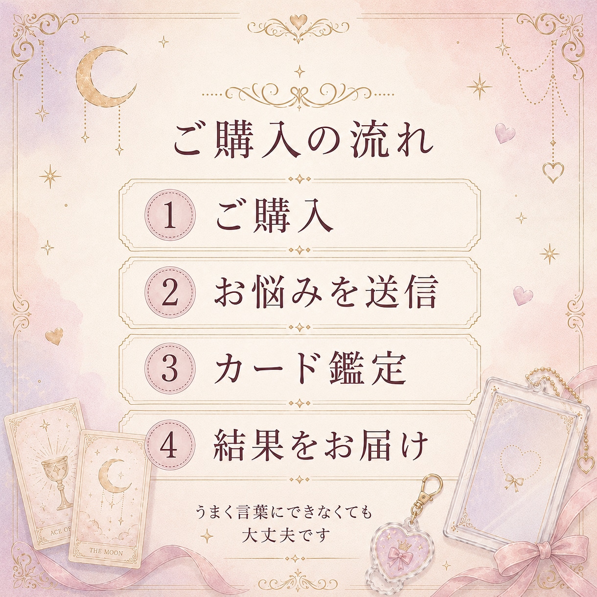 同担・界隈のモヤモヤをカードで整理します SNS疲れや比較のしんどさに寄り添います。 イメージ5