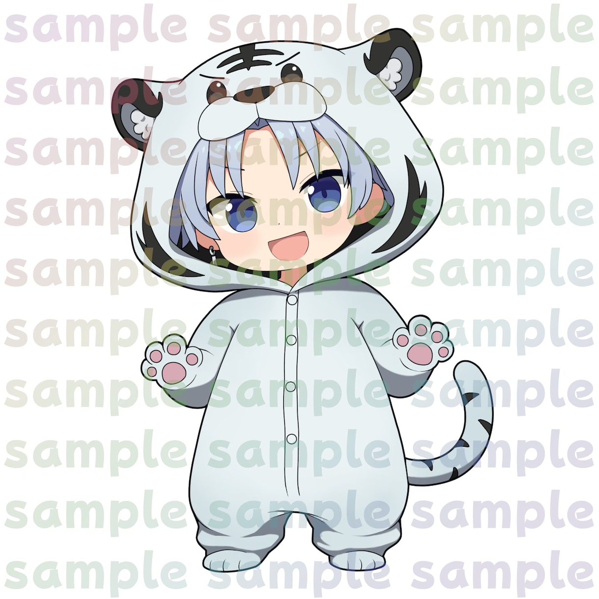 ミニキャラのイラスト描きます SNS、サムネ、グッズ用などかわいいミニキャラ描きます！① イメージ7
