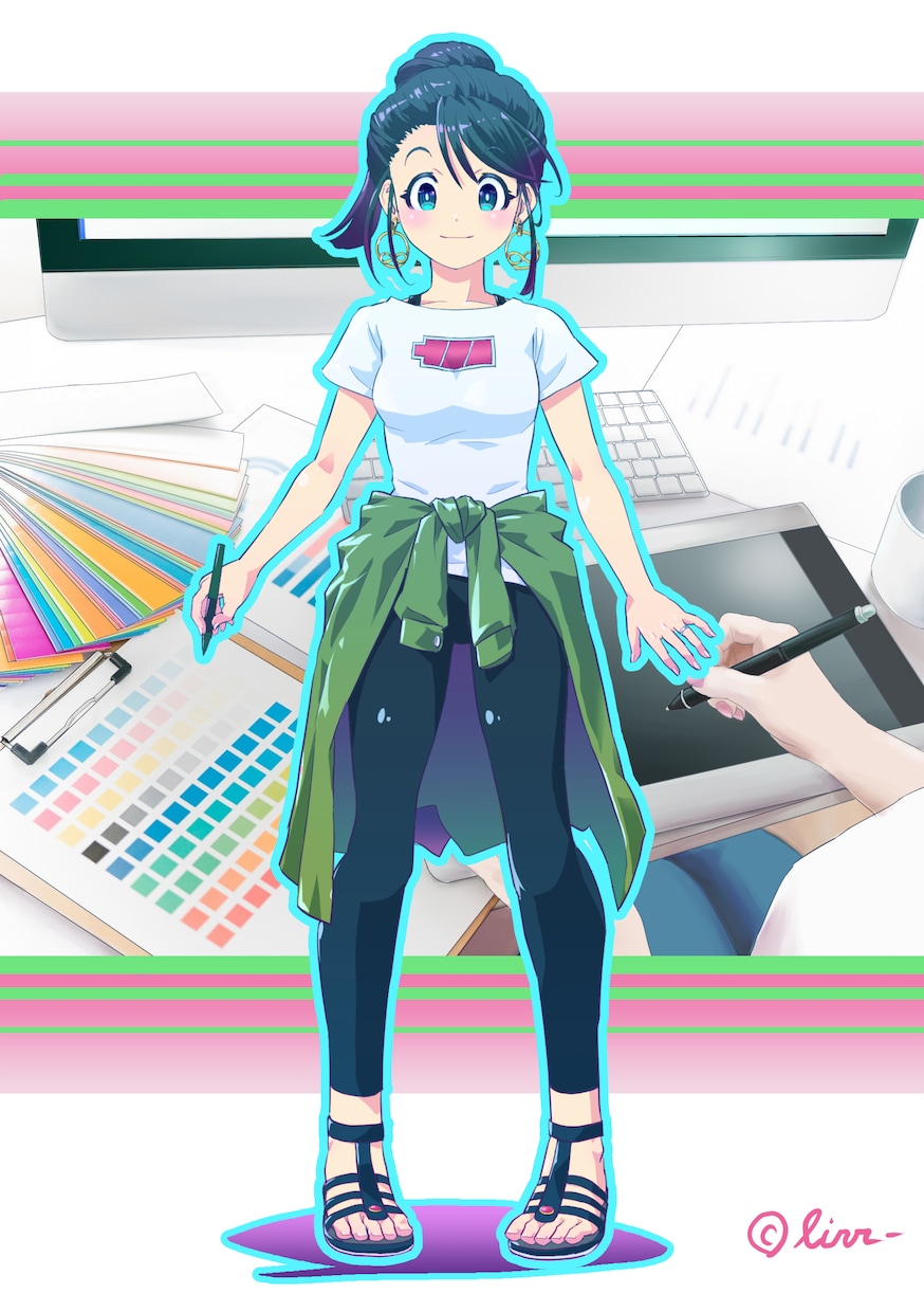 ご希望のイラストをお描きします カラフルでわかりやすいアニメ塗りイラストをお描きします イメージ7