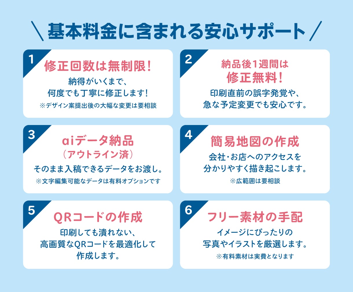 プロのデザインで集客につなげるチラシを作成します 高品質をもっと身近に。代理店出身のプロが丁寧に作り上げます。 イメージ2
