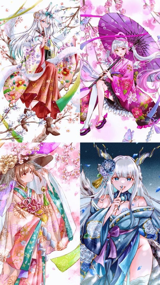 アナログ風な絵柄でご希望のイラスト全般お描きします 年賀絵、アイコン、MV絵、サムネ、キービジュアル、キャラデザ イメージ4