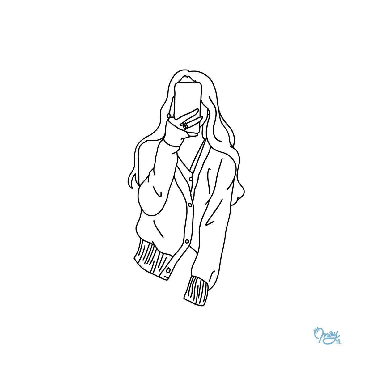 写真をもとにシンプルなイラスト描きます 用途にあわせて作成します！アイコンやプレゼントにも☺︎ イメージ1
