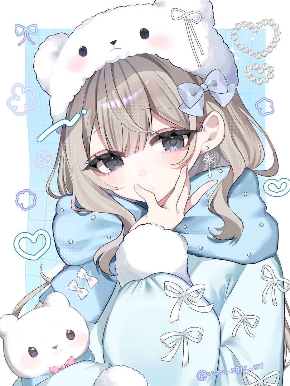 うる艶なかわいい女の子を描きます 透明感のあるうる艶なイラストを是非お任せ下さい！ イメージ3