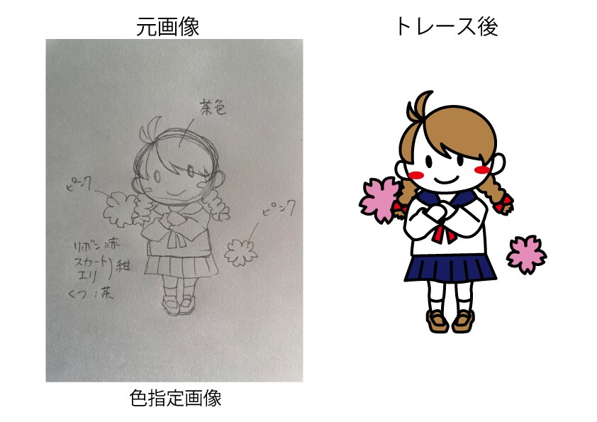 手書きイラスト・画像・ロゴをAIデータ化します 画像しかないものでもOK AIデータでお渡し イメージ2