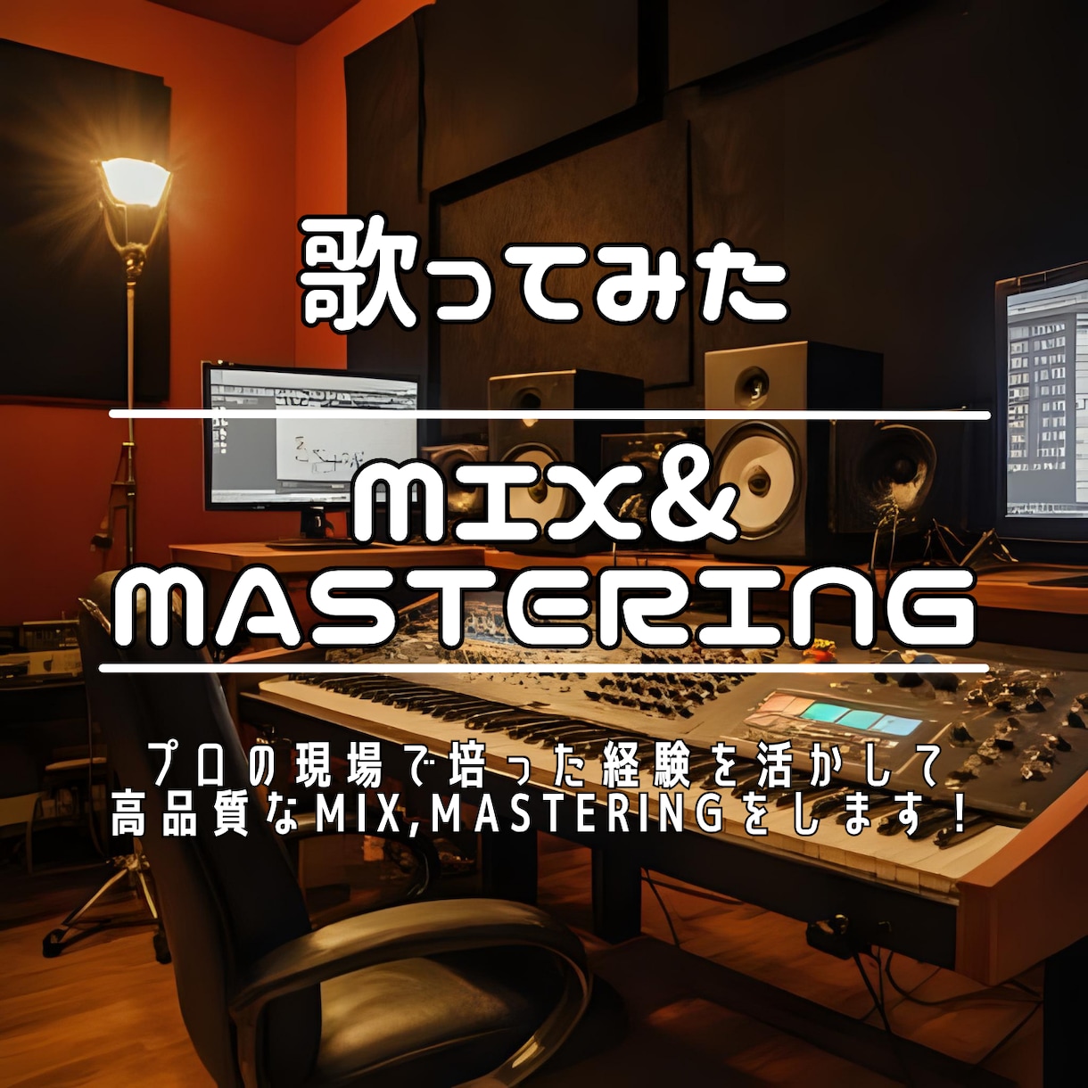 あなたの歌ってみたMIXを格安で高品質にしますます 経験と豊富なプラグインを駆使して高品質なサービスを提供します イメージ1