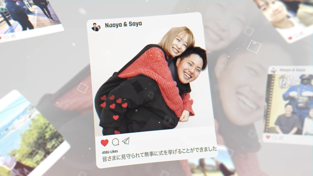 結婚式オープニングムービー作成します おしゃれな結婚式オープニングムービー作成します！ イメージ2