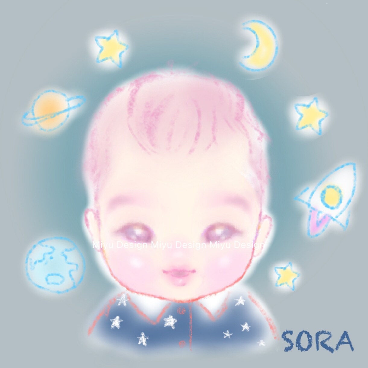 お子様の可愛い今を永遠に残せるイラストにします うちの子が、いちばん可愛いキャラクターになる♡ イメージ6