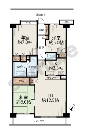 間取り図作成します。最短当日納品します CADを使い正確にきれいに作成します。 イメージ2