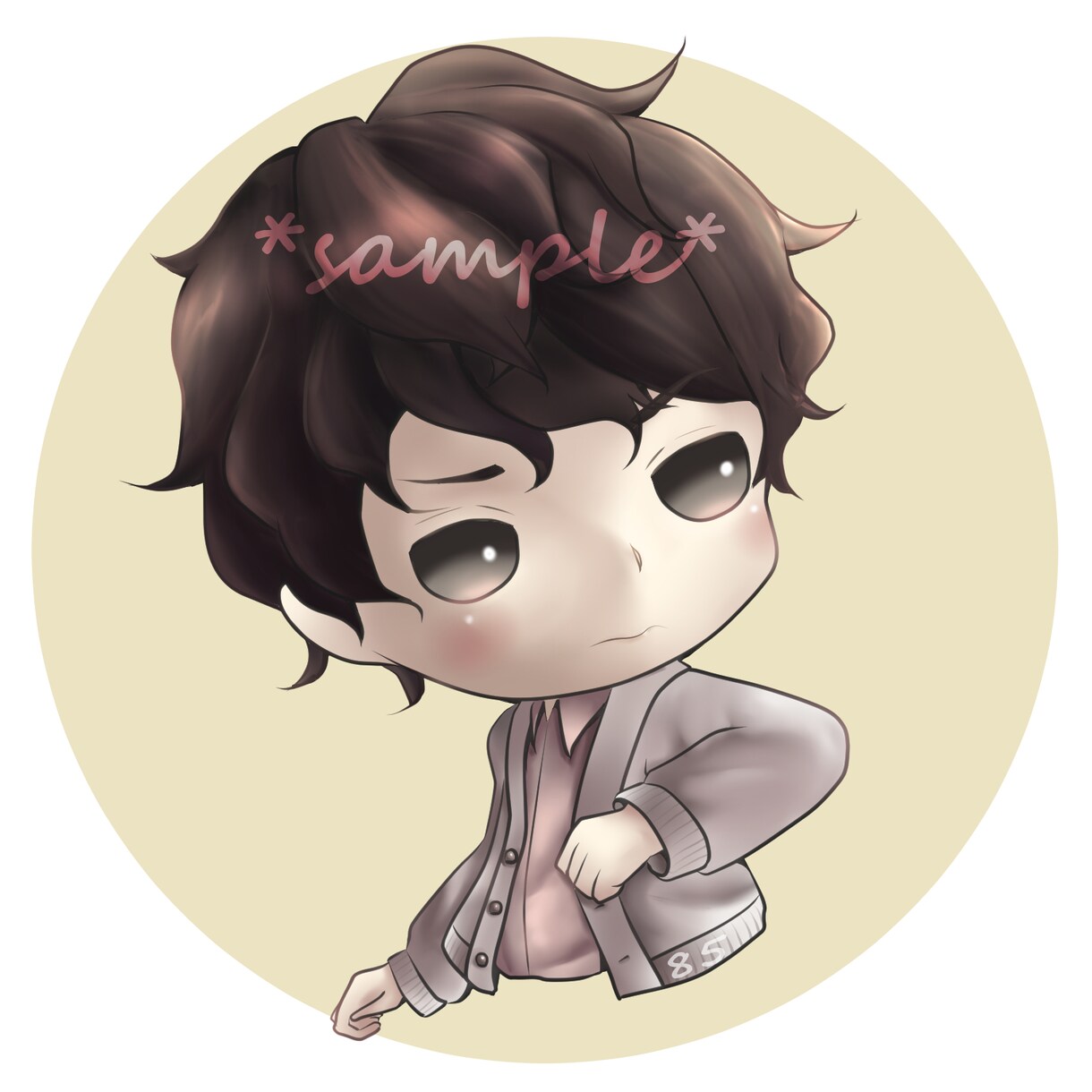 ＳNSやブログなどに使えるアイコン描かせて頂きます 商用可！まるっこいデフォルメキャラをお描きします！ イメージ6