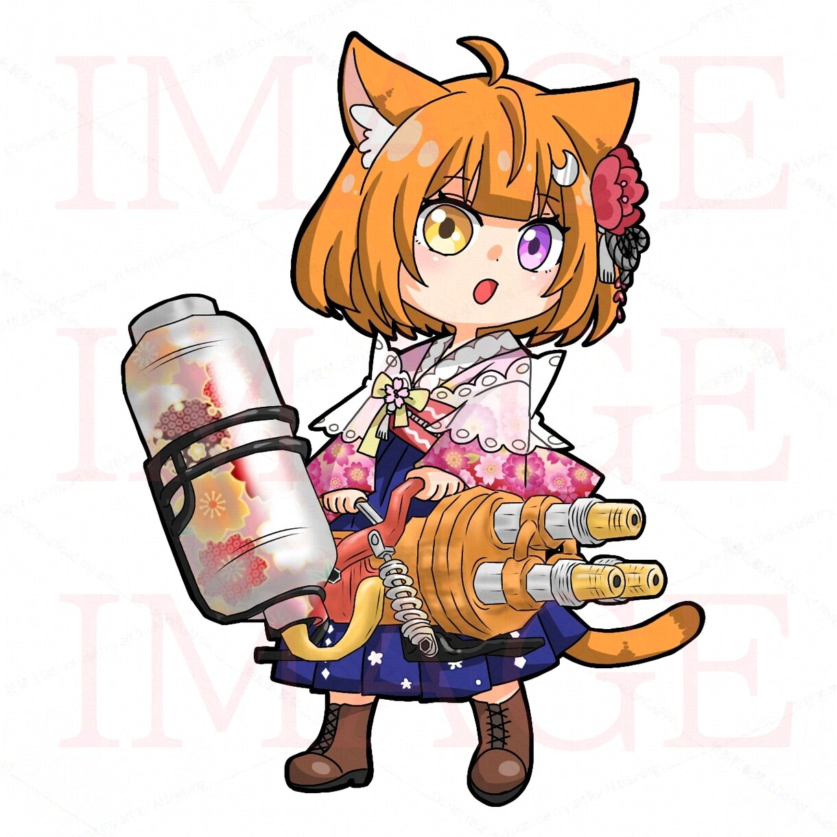 グッズにも映えるイラスト描きます 出来る限りご希望の絵柄でお描きします イメージ3